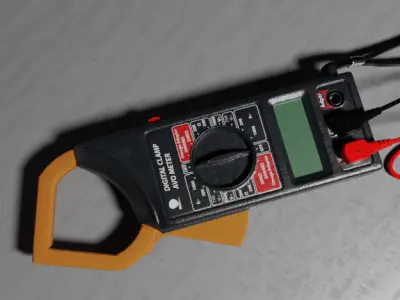 Digital AVO Meter 3D model