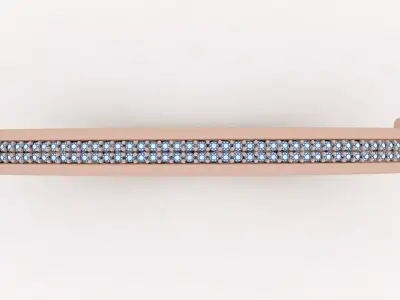 Bracelet 0059 - Bangel  3D print model