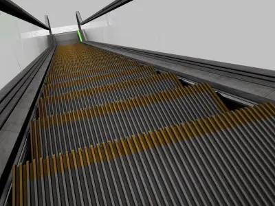 Escalator 3D model