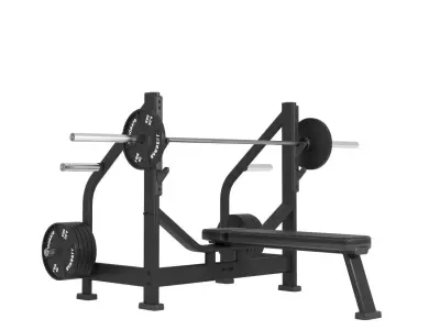 Bench Press 3D model