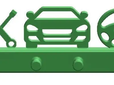 Key Hanger 3D print model