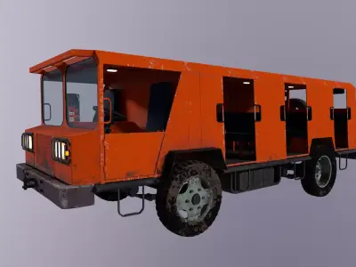 Service Car MOLE 3D model