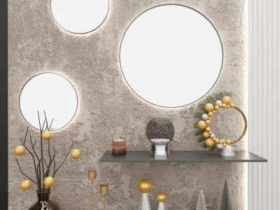 Christmas decor 3D model