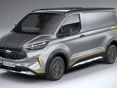 Transit Custom Trail 2024 3D model