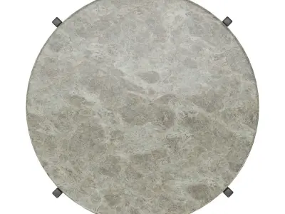 Cirque Accent Table Sand 3D model