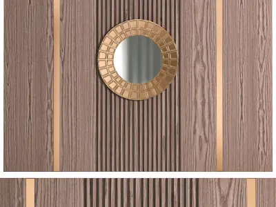 wall panels 023 3D model buy