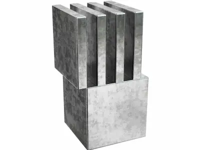 Abstract sculpture AS-010 3D model