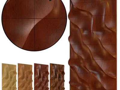 Wooden Wall Decoration 01 Texture