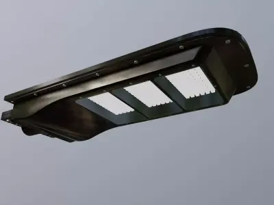 Pole Lamp 100W 3D model