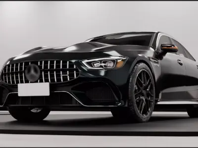 Mercedes amg gt 63 3D model