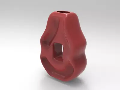 Bohha Vase Low-poly 3D model