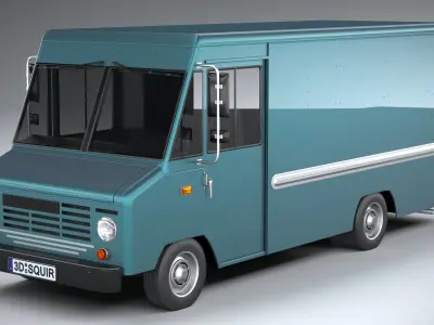 Generic step Van 2021 3D model