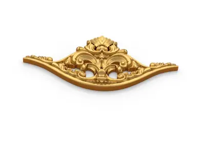Classic decor ornament 309 3D model