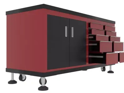 Workshop  Trolley 2 3D model