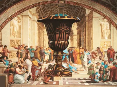 ancient Mythology Greek vase pack 3D model