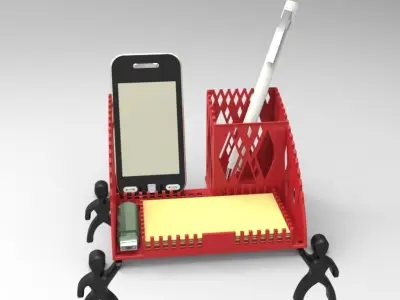 3D gadget challenge Free 3D print model