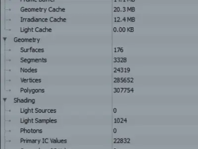 car engine 6 pistons  3D model