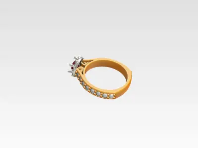 Jewelry ring free Free 3D print model