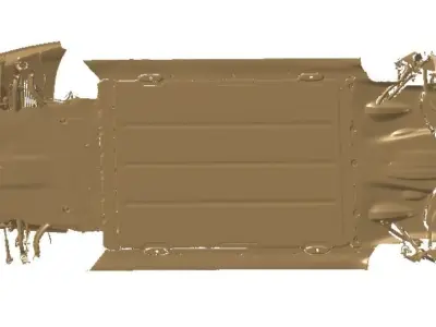 Tesla Model Y AWD 2022 Vehicle 3d scan model 3D model 3D model 3D model