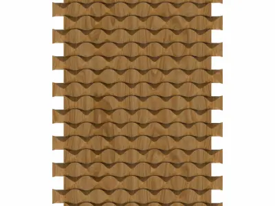 Decorative panel STL 3D model 43