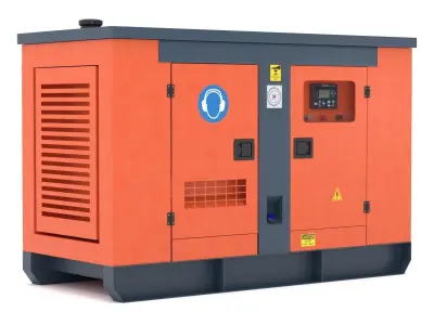 Diesel Generator 3D model