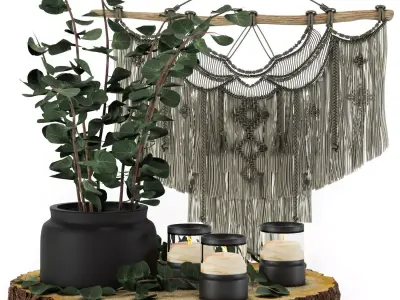 Decorative Set 03 3D model