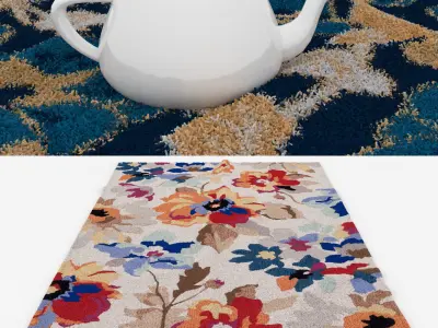 Rugs No 772 Low-poly 3D model