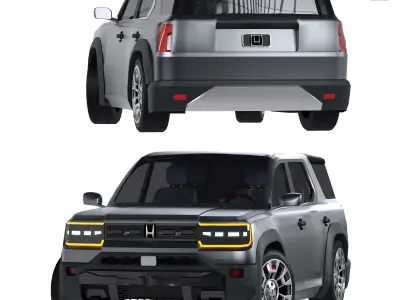 honda passport 2026 3D model