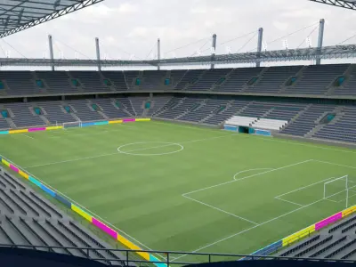 Football Soccer Stadium Low-poly 3D model