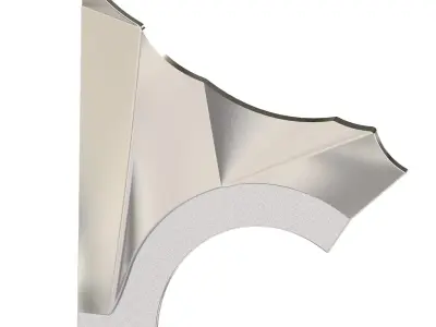 Premium Car Fender 3D print model