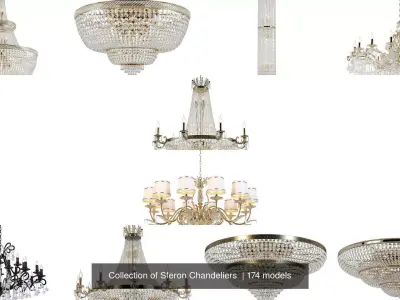 Collection of Sferon Chandeliers 