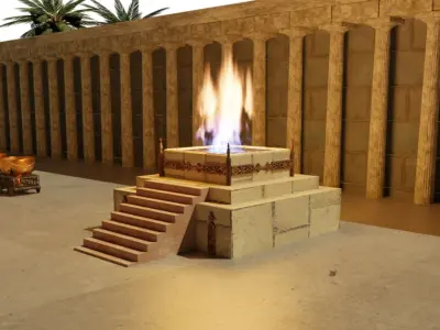 3D model Solomons Temple 3D model