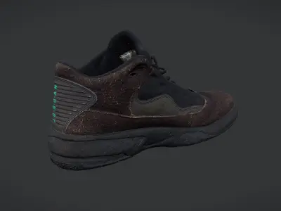 nike air jordan 3D model buy
