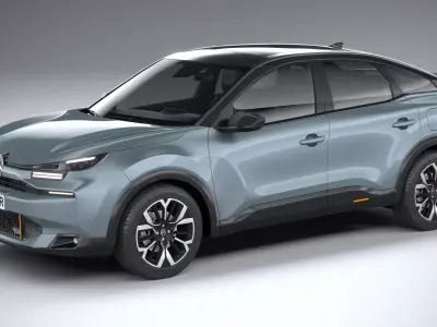 Citroen C4 2025 3D model purchase