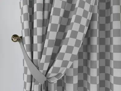 curtain 28 3D model