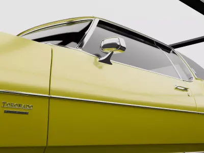 1972 Oldsmobile Toronado 3D Model 3D model