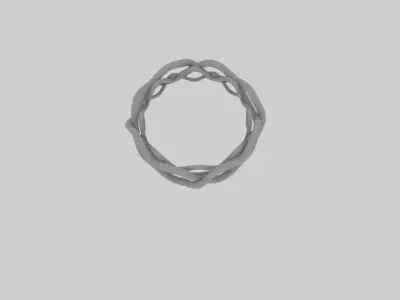 A ring 2 heart Free 3D model
