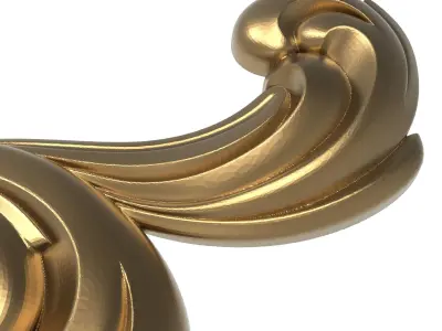  decorative pattern ready for 3D printing 3D model 160