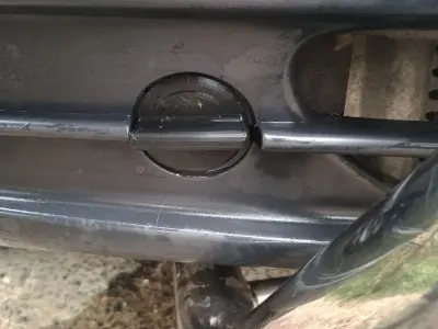 Front bumper traction hook cover MB VITO W639 3D model