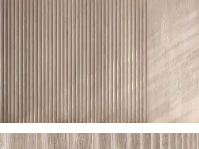 Wood panel set v06 3D model