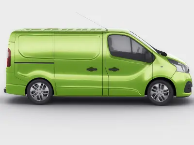 Renault Trafic 2015 panel van 3D model