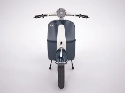 Classic Vespa 002 3D model