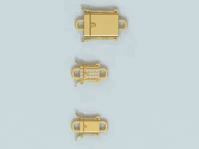 Open Box Clasp 3D print model