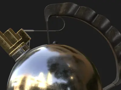 Bollitore Alessi 9091 3D model