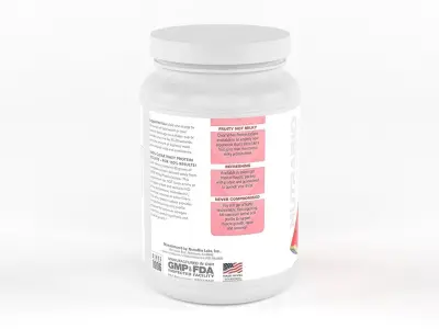 Protein Powder 3D model