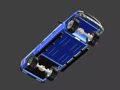 2018 CHEVY SILVERADO TRUCK 3D print model