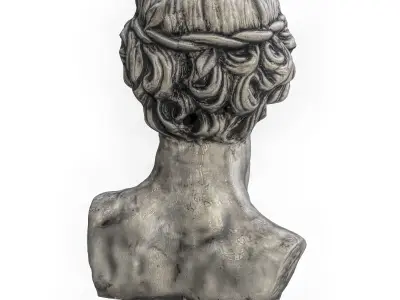 head sculpt Free low-poly 3D model