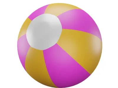 Kid Toys Icon Pack 3D Model Low-poly 3D model