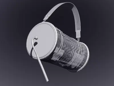 KALANGU The Talking Drum 3D print model