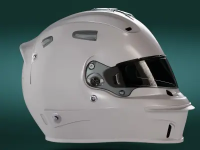 Racing Helmet Free 3D model